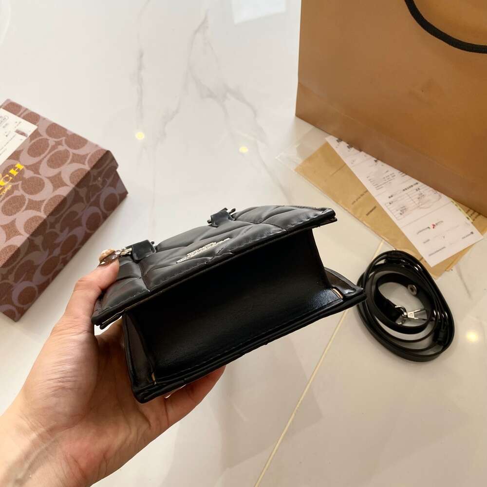 Cheap Wholesale Designer Handbags New Koujia Fashion Versatile High End Single Shoulder Crossbody Bag with Lingge Embroidered Thread Handheld Small Square