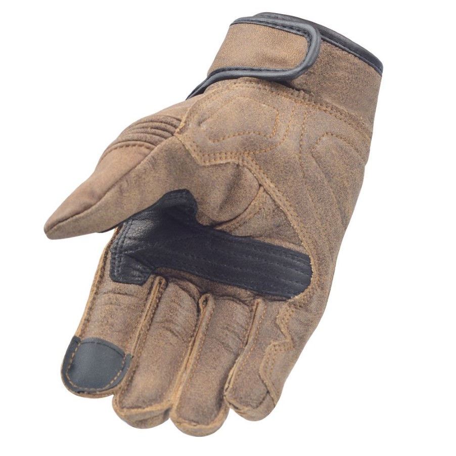 Willbros Dark Brown Vintage Motorcycle Touch Screen Gloves Street Motorbike Bike Touring T2008218E를위한 남성 레트로 가죽 장갑