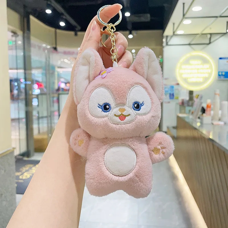 12cm anime Stella Plush Toys Blucz Niedźwiedź królicze wypchane lalki wisior z kluczowym łańcuchem dla dzieci Prezenty 2024