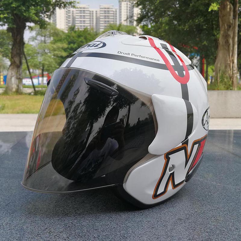 ARA I SZ-RAM 4 HAGA MONZA 3/4 Open Face Helmet Off Road Racing Motocross Motorcycle Helmet