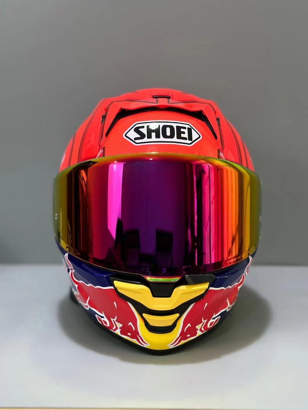 Full Face Shoei X15 X-Fifteen X-SPR Pro MM93 Marquez 7 TC-1 Red Bu Ll Motorcycle Helmet Anti-Fog Man Riding Car Motocross Racing Process Process Motor