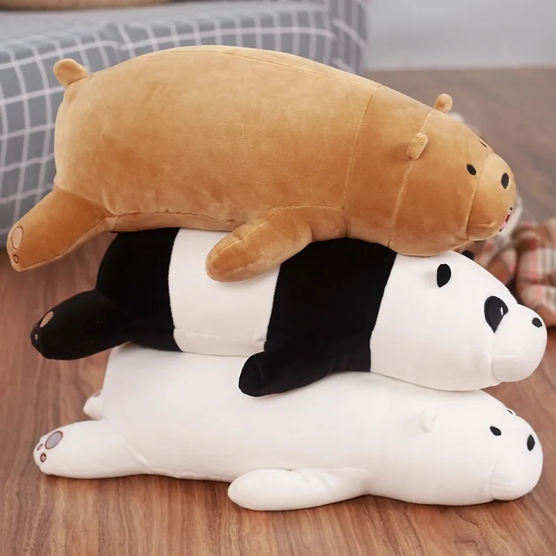 Toptan Sevimli Panda Peluş Plush Atma Yastık Çocuk Oyunları Oyun Arkadaşları Tatil Hediyeleri Oda Dekorasyon Pençe Makinesi Ödüller Çocuk Doğum Günü Noel Hediyeleri