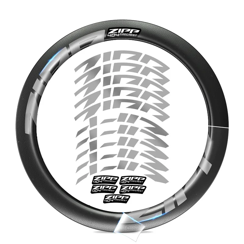 Accessoires 2021 ZIPP Firecrest Wheel Sticker ingesteld voor 202 303 404 808 Road Bike Cycling Decals