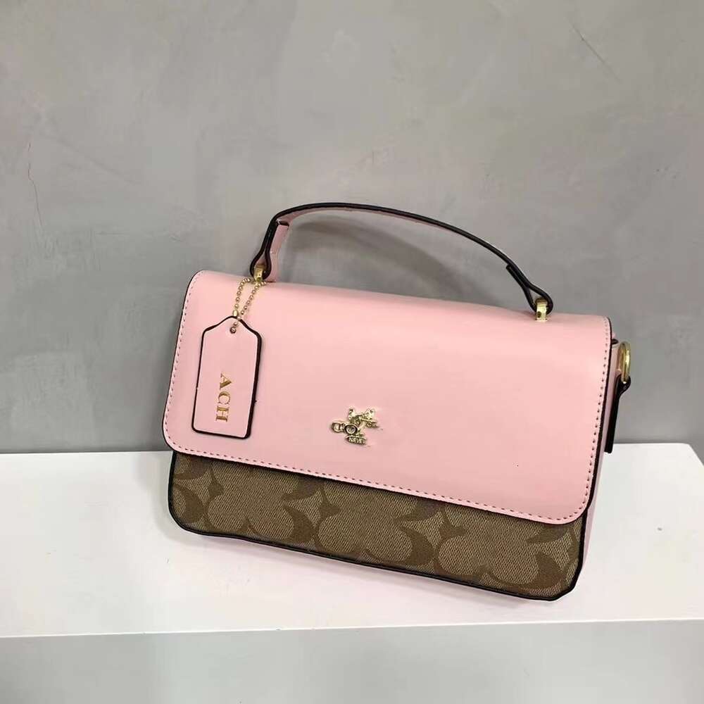 Designer Bag Factory Online Wholesale Retail Small Bag Womens New Korean Fashion One Shoulder Crossbody Printed Handheld Phone Square