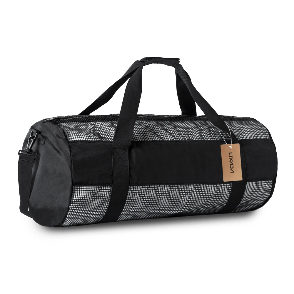 Sacs Lixada Mesh Duffel Gear Bag Équipement de plongée Sac de transport pour masque de plongée Palmes de plongée sous-marine Surf Gear Pouch Case