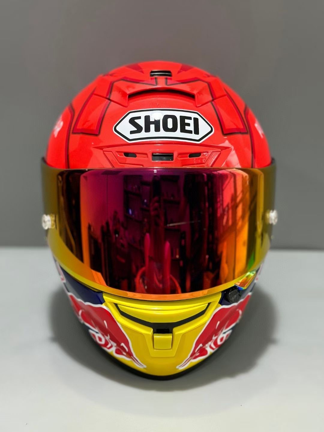 Full Face Shoei X14 X-Fourteen MM93 Marquez 8 Redbu LL Motorcykelhjälm Anti-dimma Visor Man Riding Car Motocross Racing Motorcykel hjälm