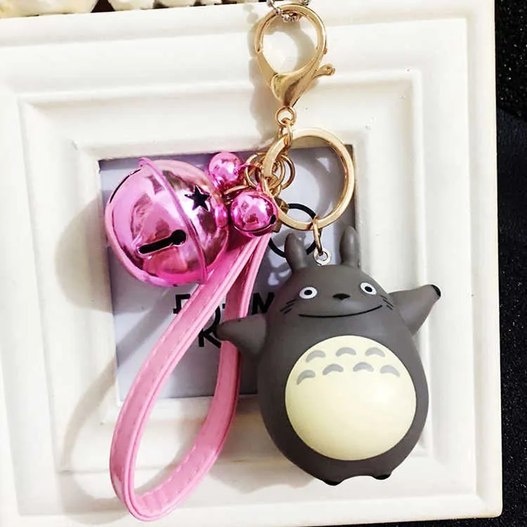 Mignon mon voisin Totoro Chinchillidae Pendentif portefeuille pour sac de sac sac à bands accessoires Miyazaki Hayao Comic Fans Cleator Chain 2024