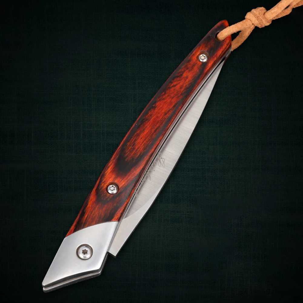 Camping Hunting Knives D2 Steel Folding Knife Outdoor Utility Survival Tactical Knife With High Hardness Japan kök frukt snidkniv 240315