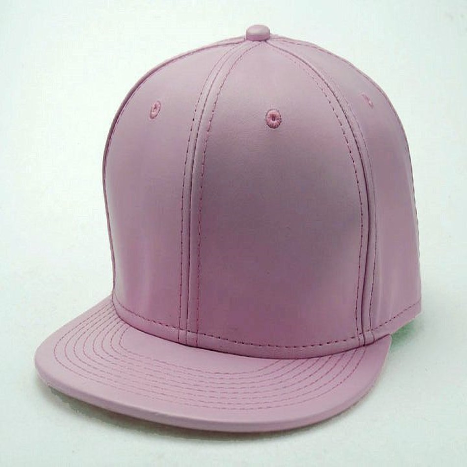 2017 New Leather Blank No brand snapback caps baseball Hats305x