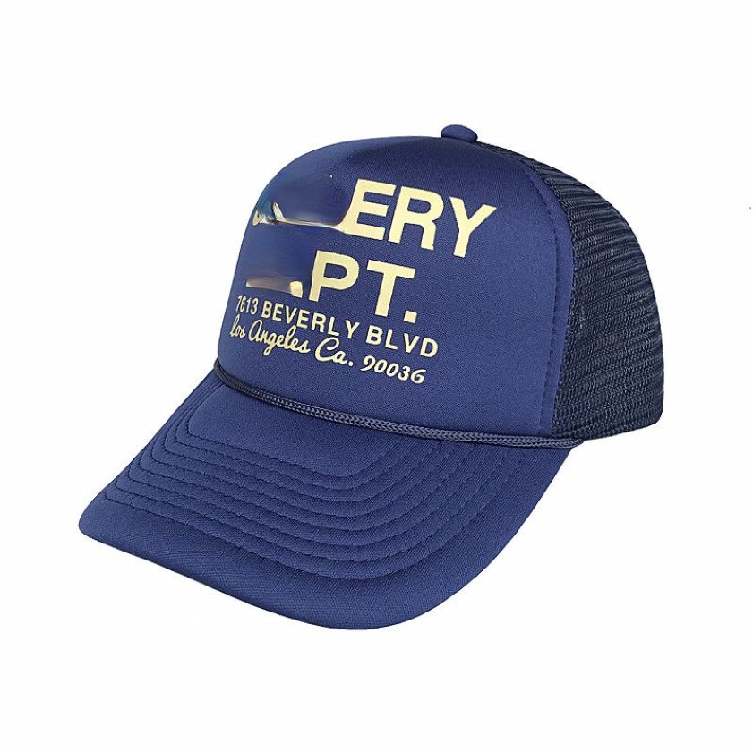 Trucker Hat Casual Ball Caps met letters Gebogen rand Baseball Cap voor heren en dames242u