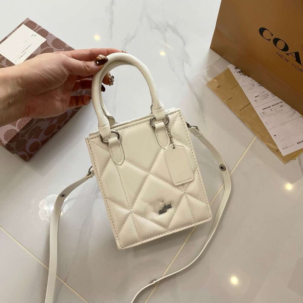 Cheap Wholesale Designer Handbags New Koujia Fashion Versatile High End Single Shoulder Crossbody Bag with Lingge Embroidered Thread Handheld Small Square