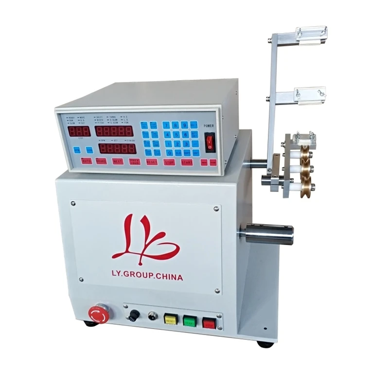 750W LY 820 Automatic CNC Coil Winding Machine Wire Cable 0.2-3mm 6000 R/min Wire Coiling Winder Single Shaft 220V/110V