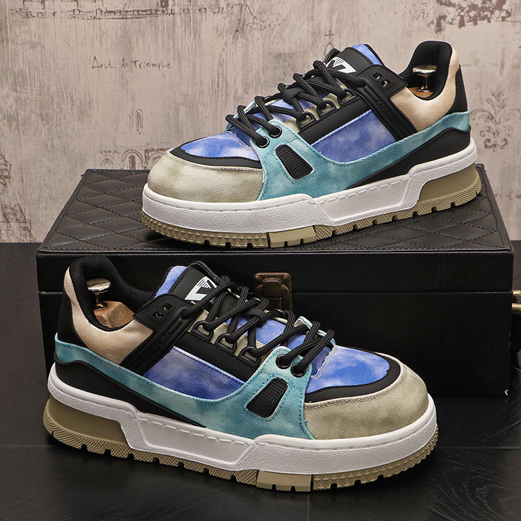 Trendy Casual Shoes for Men Brand Mens Sneakers Hot Selling Comfortable and Breathable Men's Platform Shoes Zapatillas De Hombre