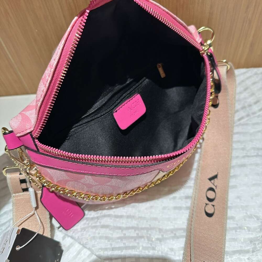 Stylish Handbags From Top Designers Unique Dign Bag New Wide Shoulder Strap Single Crossbody Saddle Fashion Maillard Dumpling
