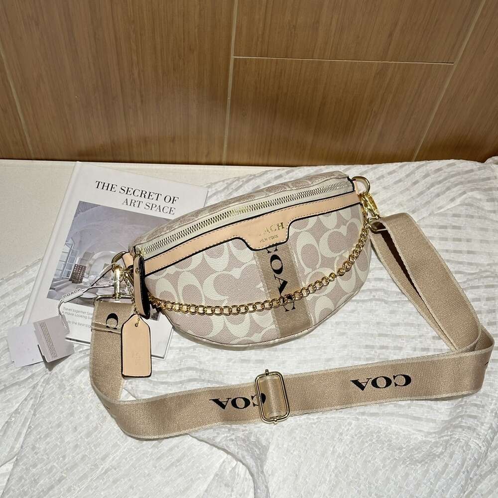 Stylish Handbags From Top Designers Unique Dign Bag New Wide Shoulder Strap Single Crossbody Saddle Fashion Maillard Dumpling