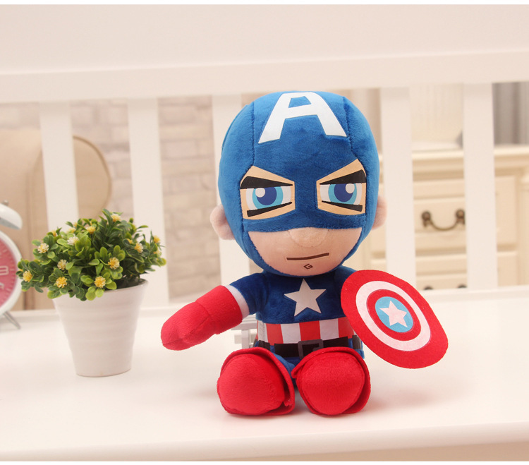 DC e Movie Spider Plush Doll Heroes American Batman Batman Iron Plush Toys Regalo bambini