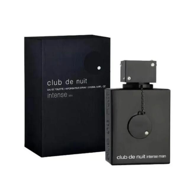 Nieuwste Luxe Club de Nuit Intense Man Parfum 105ml 3.8Floz Eau De Toilette Parfums Houtachtige geur Langdurige geur Mannen Spray Parfum natuurlijke spray