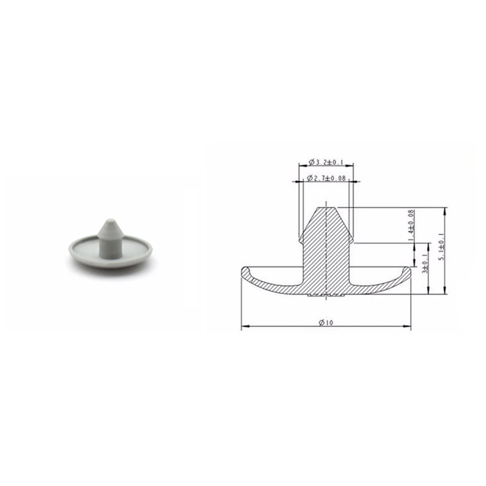 10mm Diameter Silicone Umbrella Rubber Check Valve