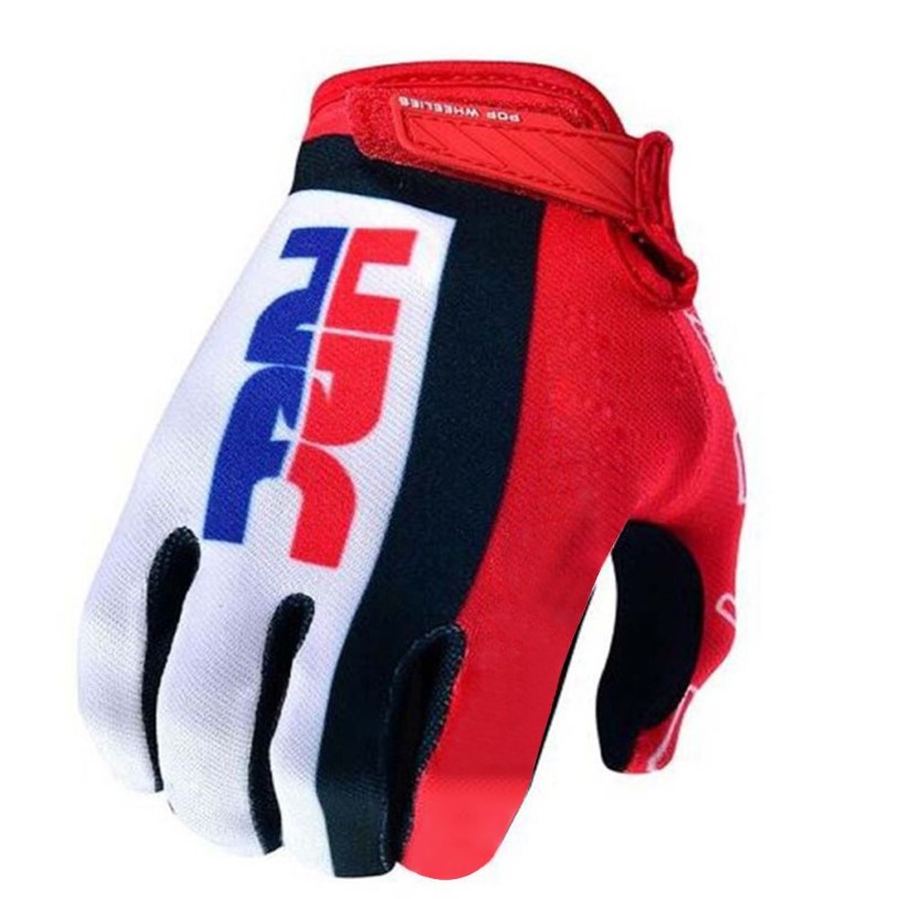 Air Mesh HRC Red Glove For Men Woman Unisex Motocross Motorbike Scooter Dirt Bike Gloves 2010222410