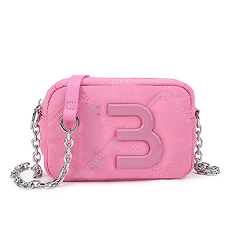 Mode Nylon broderie épaule BIM BA et Lola lettres chaîne sac pour femme sac à bandoulière de haute qualité tailles 13*6.5*19CM