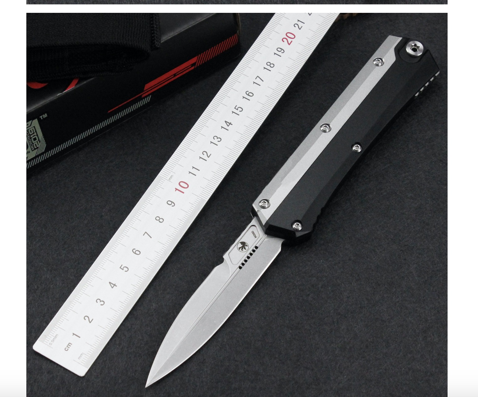 Vente Flash Micro tech ultra Snake God Knife, couteau pliant super tranchant, dur et solide, manche en alliage d'aluminium d'aviation, petit couteau de protection extérieure pour hommes et femmes, 2024