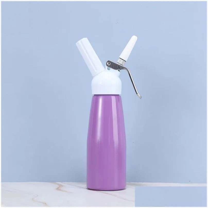 Cake Tools 500Ml Cream Whipper Dispenser Aluminium Alloy Whipped Foam Maker Kitchen Cake Home Garden Kitchen, Dining Bar Bakewar Dhw39