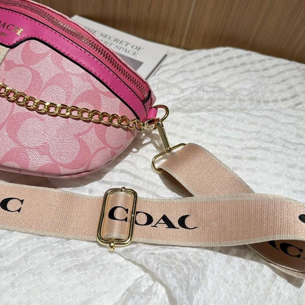 Snygga handväskor från toppdesigners unika Dign Bag Ny bred axelband Singel Crossbody Saddle Fashion Maillard Dumpling
