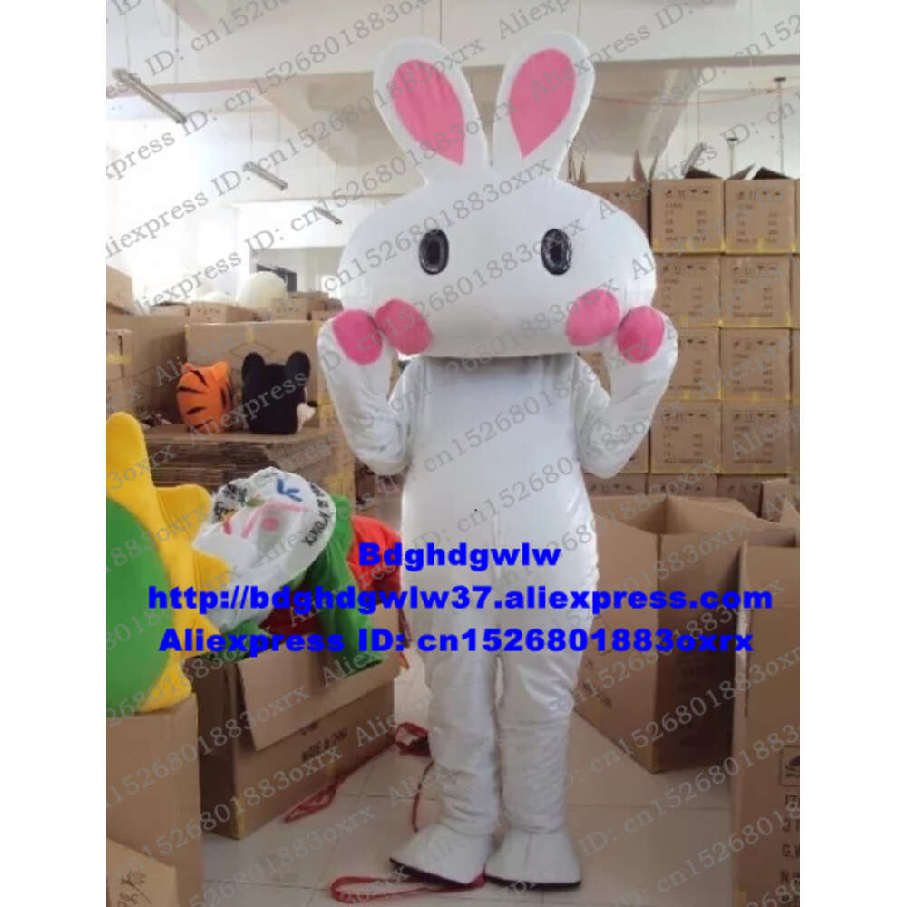 Costumi mascotte Moon Festival Jaderrabbit Bugs Rabbit Lepre Costume mascotte di Pasqua Personaggio dei cartoni animati adulti Teion Tema Mise En Scene Zx2869