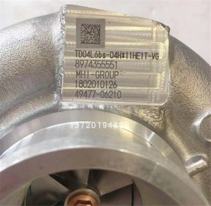 Isuzu D-Max Dmax Mu-X MU-X 3.0T motor Turboladdare 8974355551