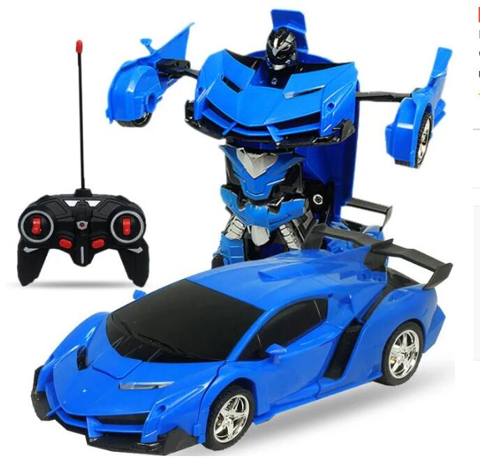 سيارة تحكم عن بُعد سيارة شحن جهاز التحكم عن بُعد تحويل سيارات تحريض King Kong Robot Car Car Children