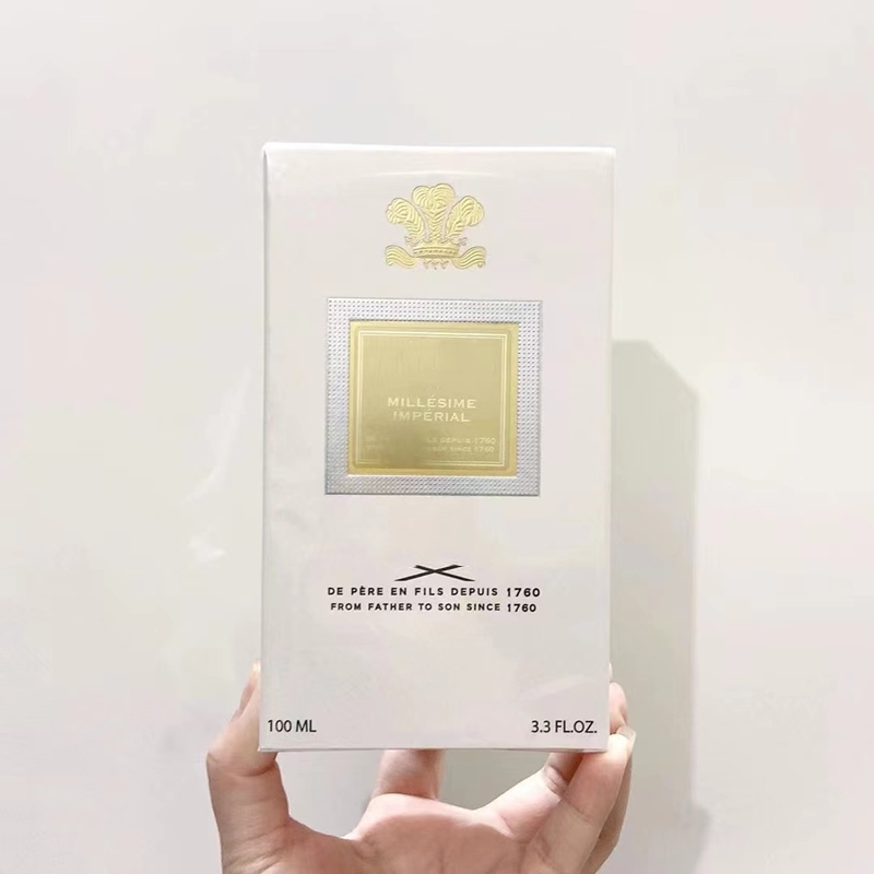 Ultimo design di lusso Colonia donna profumo uomo IMPERIAL oro bottiglia da 100 ml versione più alta Fragranza spray stile classico lunga durata spedizione veloce Migliore qualità