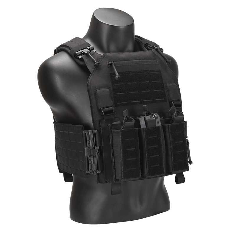 Tactical Vests 1000D Nylon Fast Tactical Vest For Laser Cutting Full Protection Military Combat Vest 240315