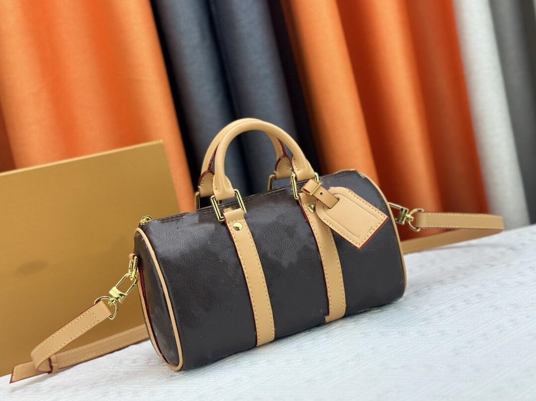 Cross Body Women Luxury Purse Duffel Bag PU Leather Strap Multi Functional Wallet Travel Carry On Bags
