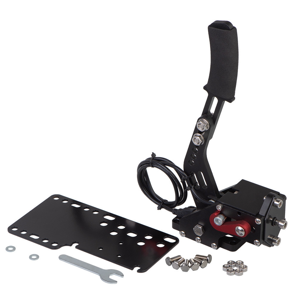 Black 16Bit Racing Games Hand Brake System PC USB SIM Handbrake For Racing Games G25/G27/G29 T500 T300