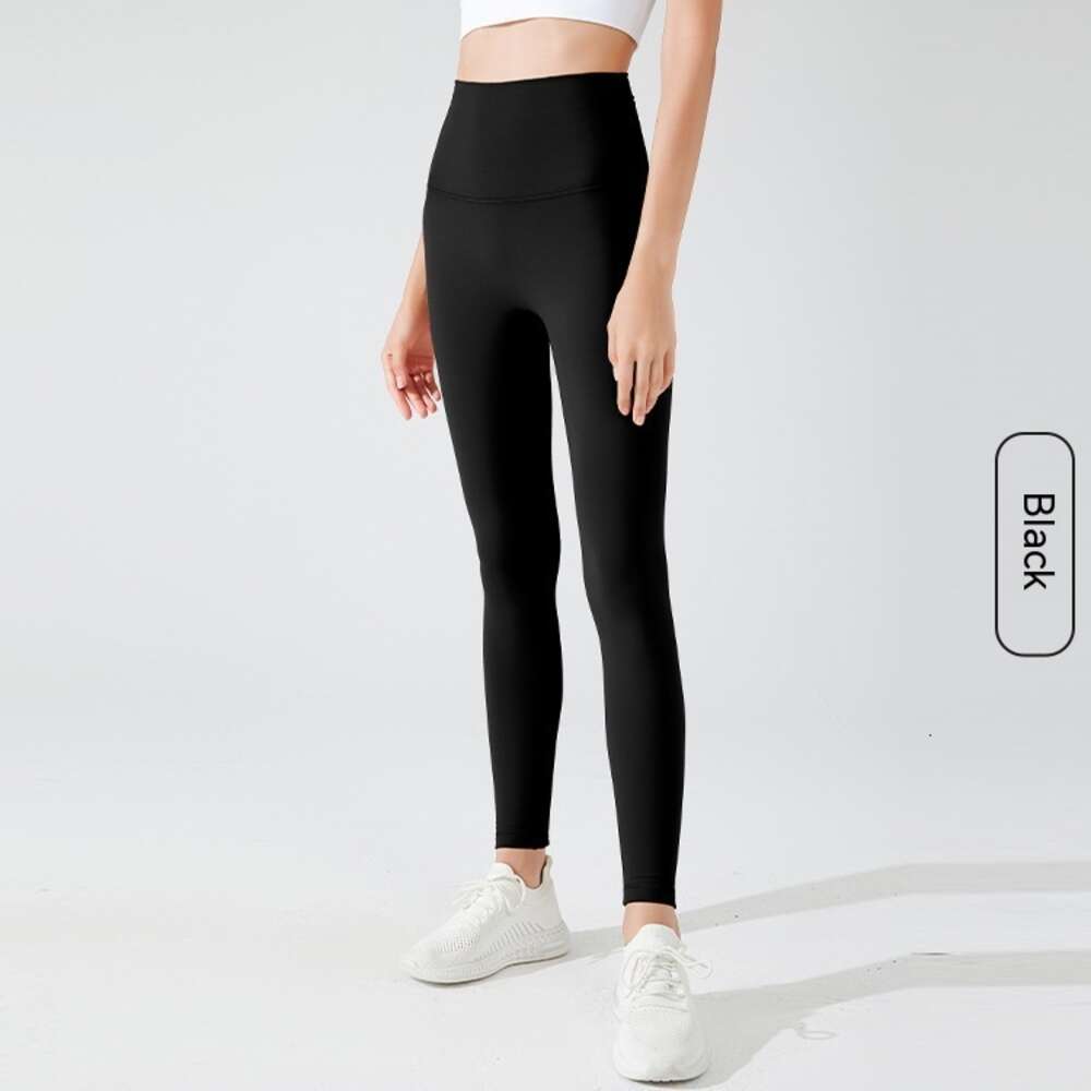 AL Pantaloni da yoga Cura della pelle Sensazione di nudo Afferrare l'abbigliamento da yoga con vita alta e sollevamento dell'anca Pantaloni da fitness Leggings da allenamento attillati