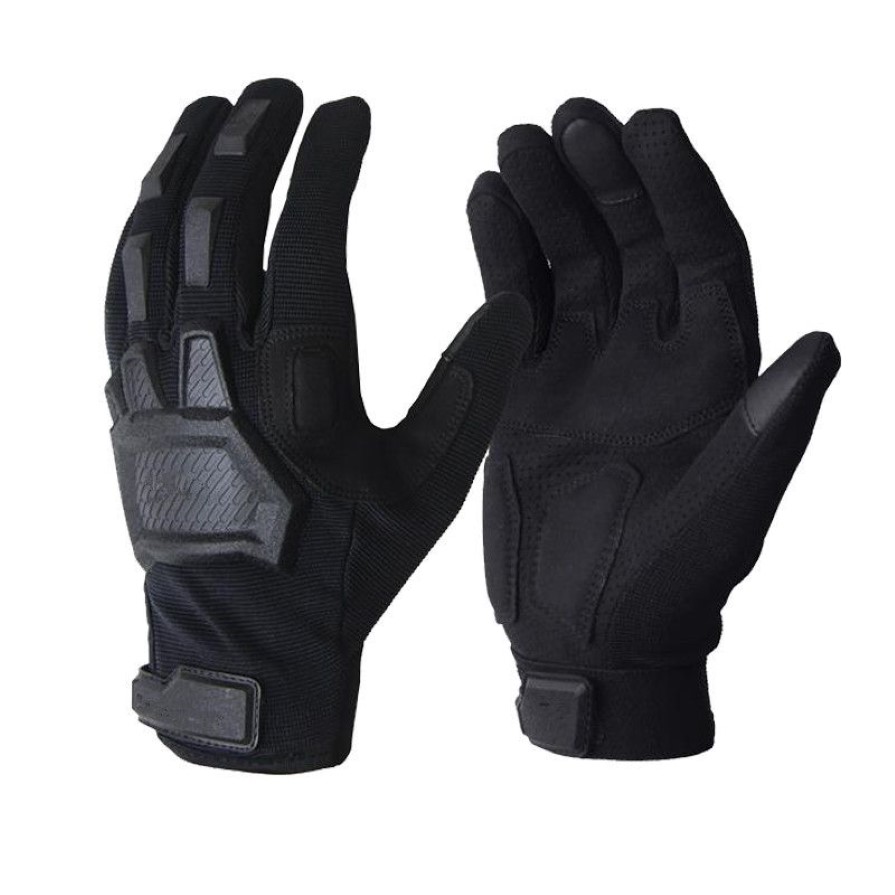 Taktisk pekskärmhandskar Airsoft Paintball Militära handskar män Armé Special Forces Antiskid Bicycle Full Finger Gym Gloves 201301r