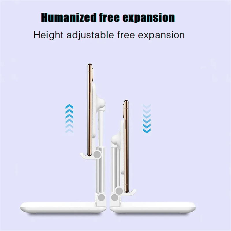 Складной держатель для телефона Многоугольный регулируемый кронштейн для мобильных телефонов Гибкая настольная подставка для смартфона Android для iPhone 15 14 13 Pro Max с розничной коробкой
