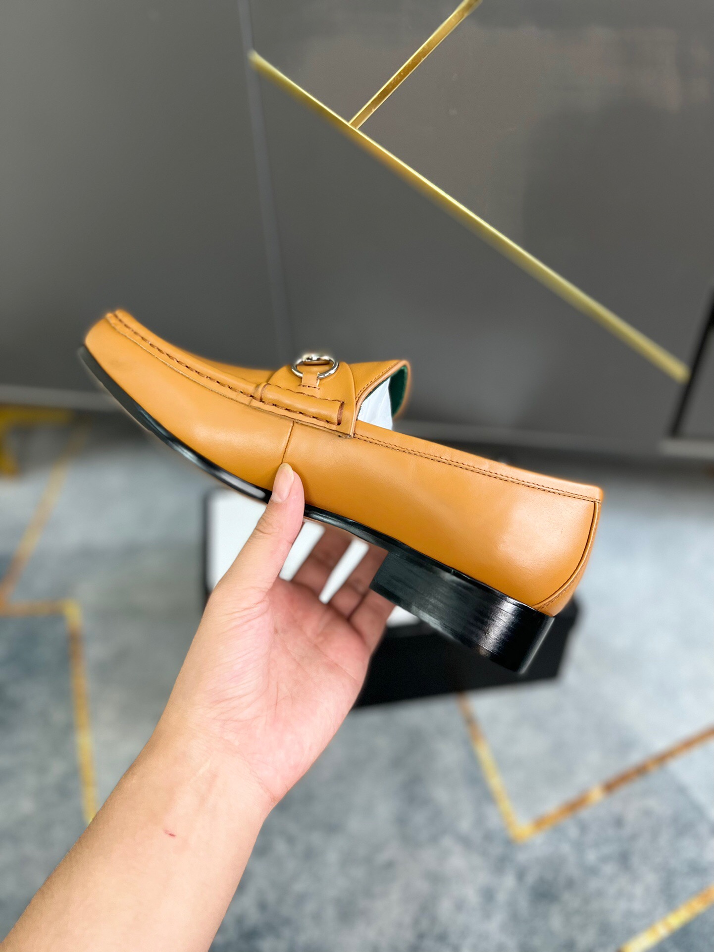 2023 Mens Elegant Designer Wedding Party Shades Schoenen Casual Slip On Loafers Men Modemerk BEDRIJFS OXFORD SCHOENEN MAAT 38-44