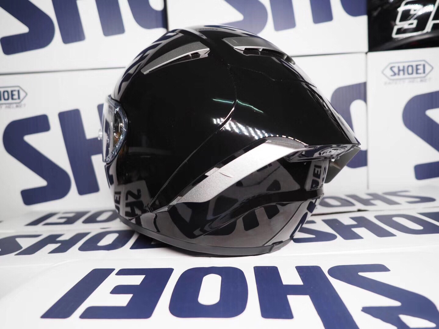 Полнолицевой Shoei X14 X-Fourteen глянцевый черный мотоциклетный шлем с противотуманным козырьком Мужской автомобильный шлем для мотокросса