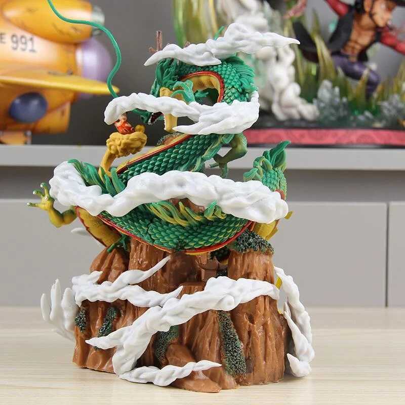 Figurines d'action 20 cm Z figurine d'anime Shenron Kalinta Cactus et petit Goku figurine d'action réduite modèle de statue jouets de décoration à collectionner