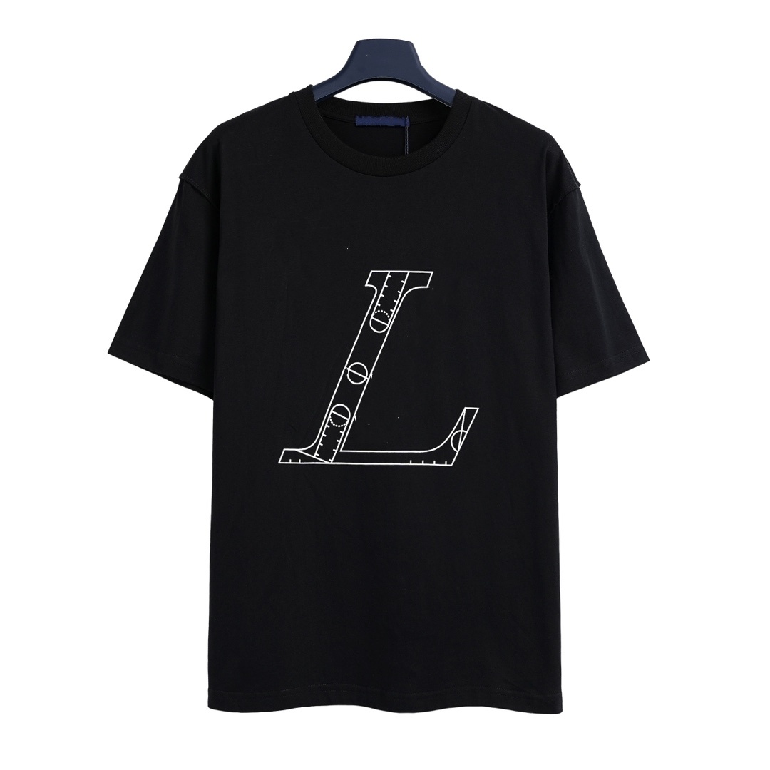En İyi Tasarımcı Erkek Tişört Avrupa Fransız Lüks Mektup Desen Basılı Logo Modaya uygun Erkekler T-Shirt Kadınlar Sıradan S-3XL