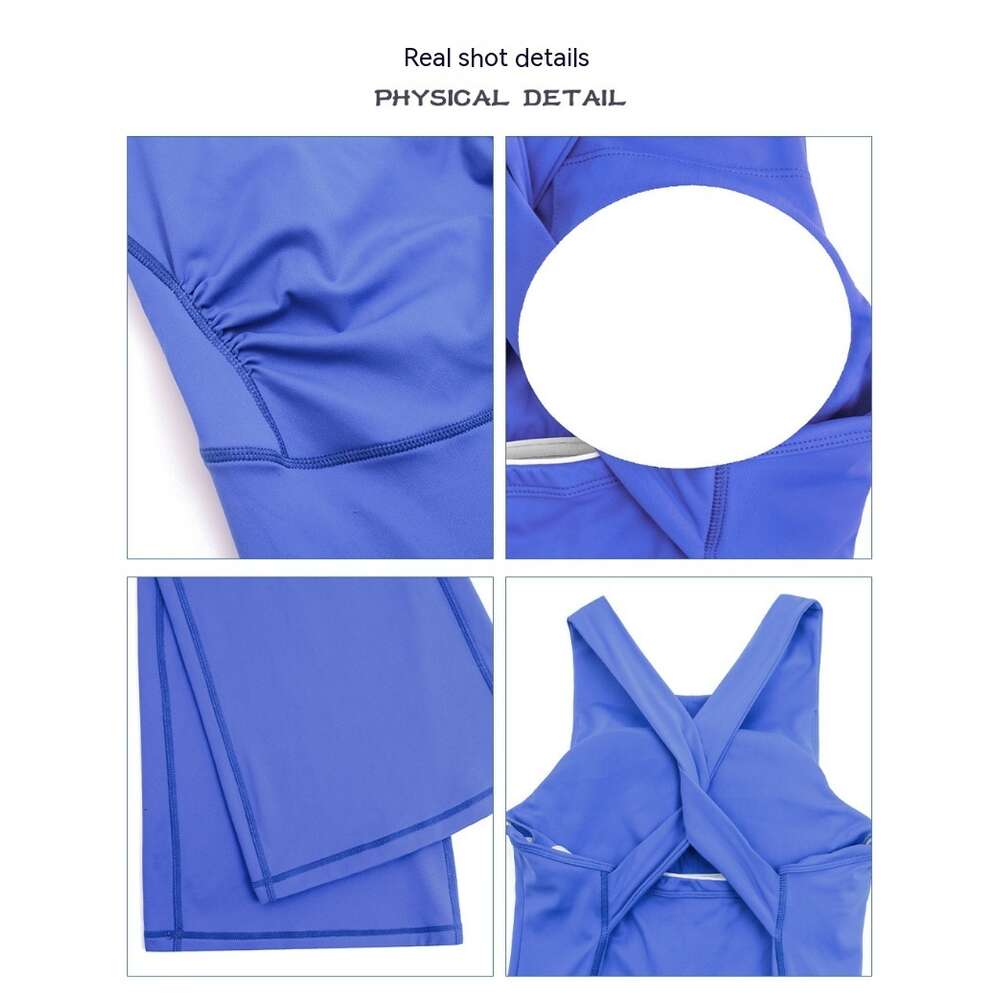 AL Yoga Set 2024 New Branded Sport Suit One-Piece Yoga Suit Quick Drying Cross Shoulder Straps Tight Fitting Exercise Suit