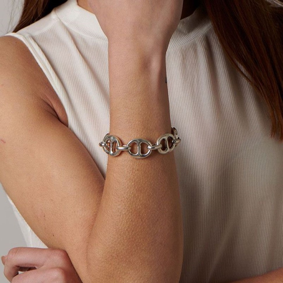 Authentieke armband MOORINGS vriendschapsarmbanden UNO de 50 vergulde sieraden past Europese stijl cadeau voor vrouwen mannen heel PUL1810217R