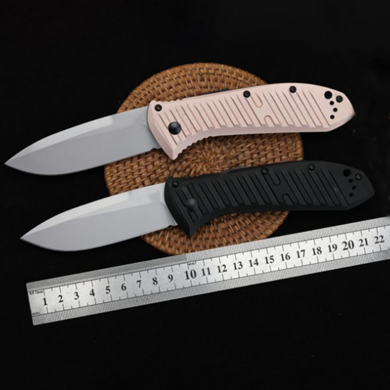 Camping Aluminium Handle BM 5700 Folding Knife Outdoor Field Survival Pocket Tactical Knives