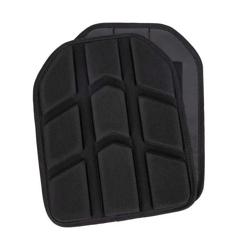 Taktiska västar 2 st borttagbara taktiska västkuddar för att spela paintball Tactical Vest Carrying Plate Cushion 25x30cm 240315