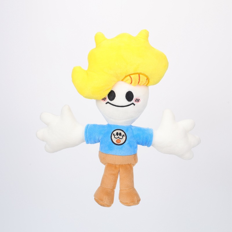 Bryson and Ham Plushie Yellow Hair Boy Superman Bryson Plush Toys