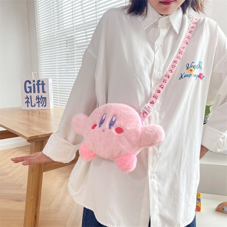 Hot selling cute cartoon doll small shoulder bag plush toy single shoulder crossbody bag student handheld phone bag