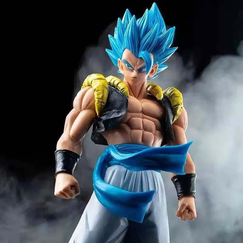 Action Toy Figures 18cm anime Z Super Saiyan Blue Gogeta PVC Action Figure Model Toys Device Decoraction for Children