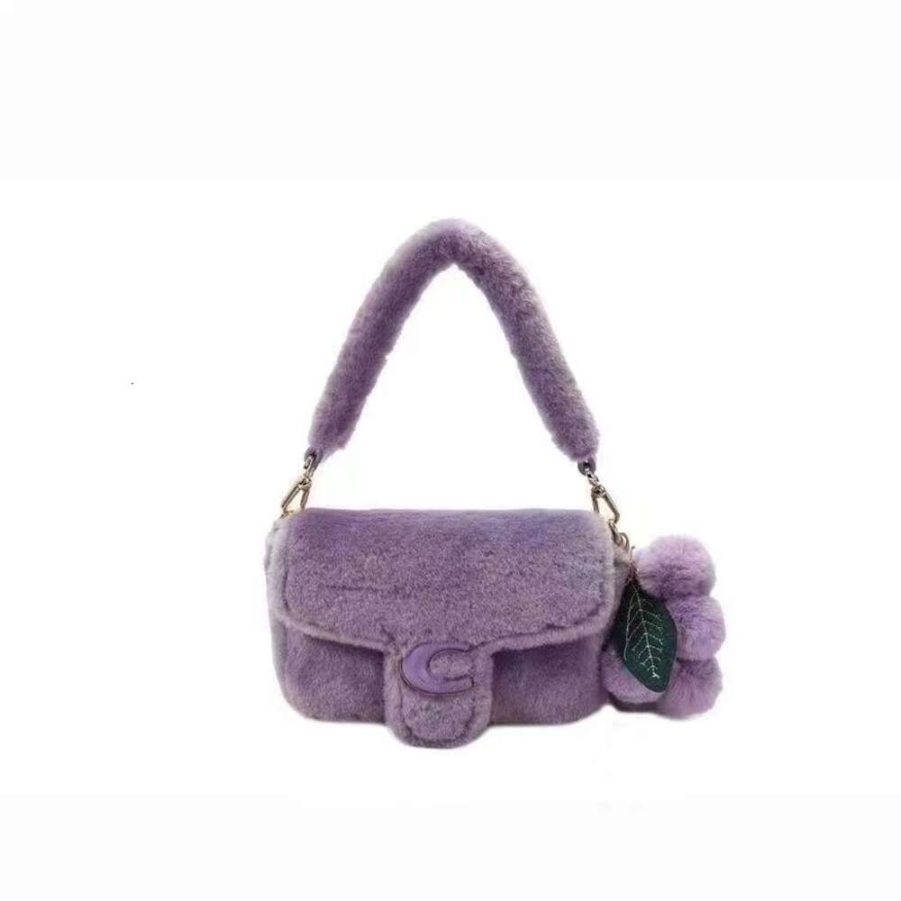 Sac à bandoulière en peluche Raisin Bobo pour femmes, vente en gros d'usine, nouvelle collection automne et hiver 2024