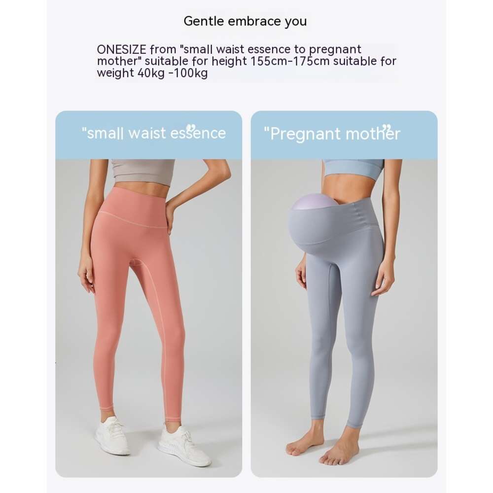 AL Yoga Leggings Lycra Fabric Seamless Naked brushed yoga pants Women High-waisted Hip-lifting Fitness Pants Tight Running Pants